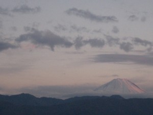 ZYX mt. fuji in the evening