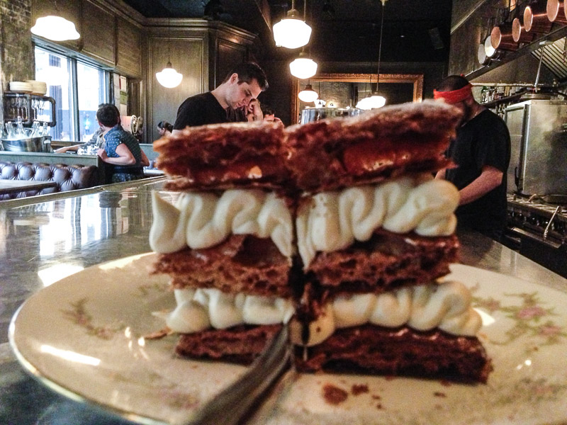 cheval mille feuille
